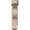 Ekena Millwork Funston Craftsman Smooth Bracket w/ Offset Brace, Douglas Fir, 7 1/2"W x 24"D x 36"H BKT0806X24X36FST04SDF - alternate 4